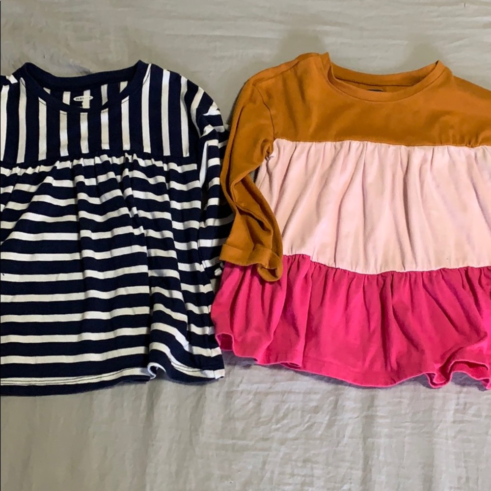 Toddler girls long sleeve shirts